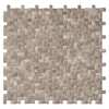 Andova Tiles ANDOVA TILES Comfort 0.37" x 0.87" Glass Herringbone / Chevron Mosaic Wall Tile ANDCOM322
